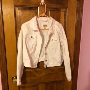 White Denim Jacket